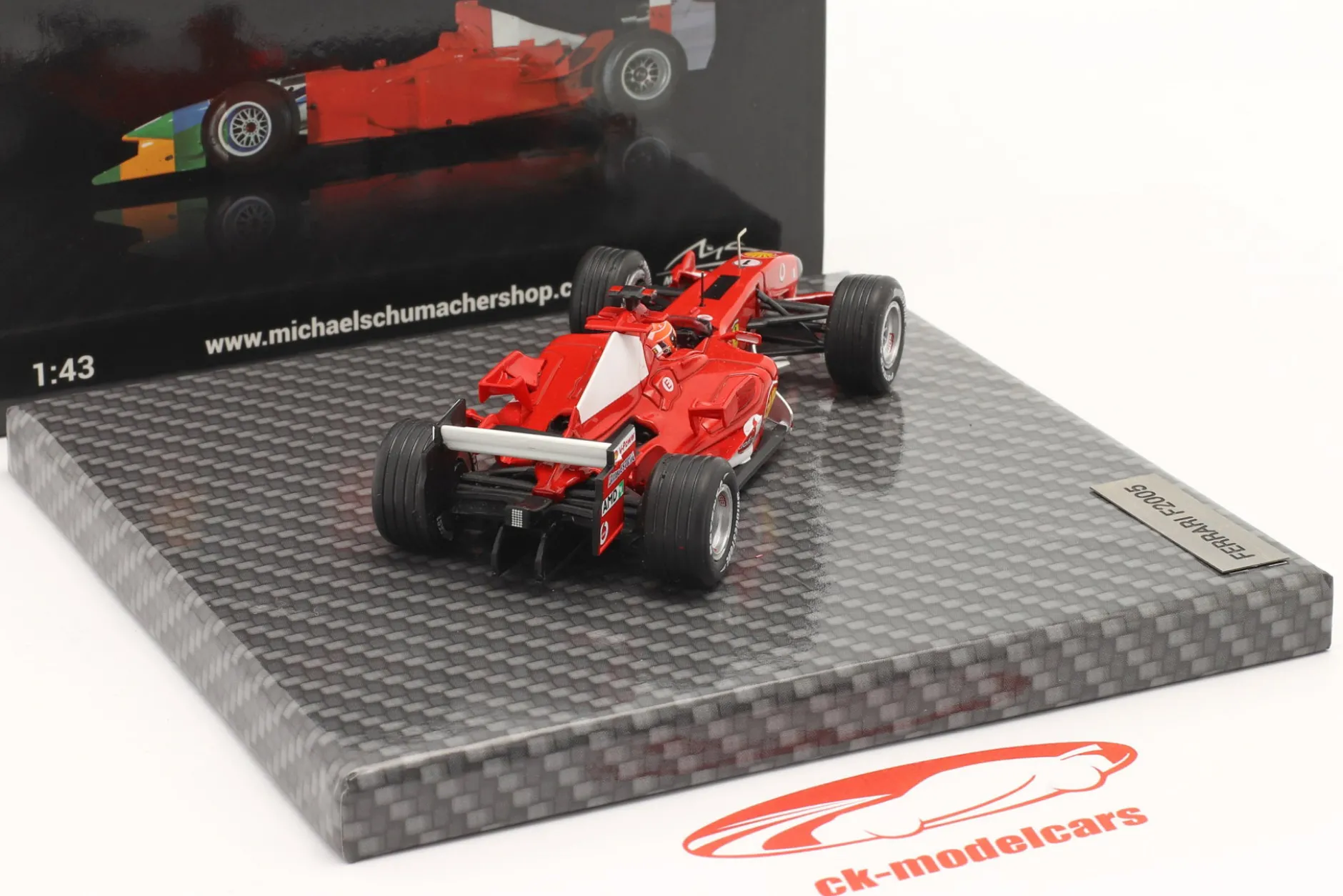 Michael Schumacher Ferrari F2005 #1 Bahrain GP Formel 1 2005 1:43 Ixo