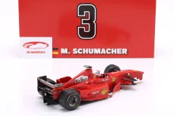 Michael Schumacher Ferrari F300 3 Wheeler #3 Belgien GP Formel 1 1998 1:18 WERK83 Moments