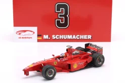 Michael Schumacher Ferrari F300 3 Wheeler #3 Belgien GP Formel 1 1998 1:18 WERK83 Moments