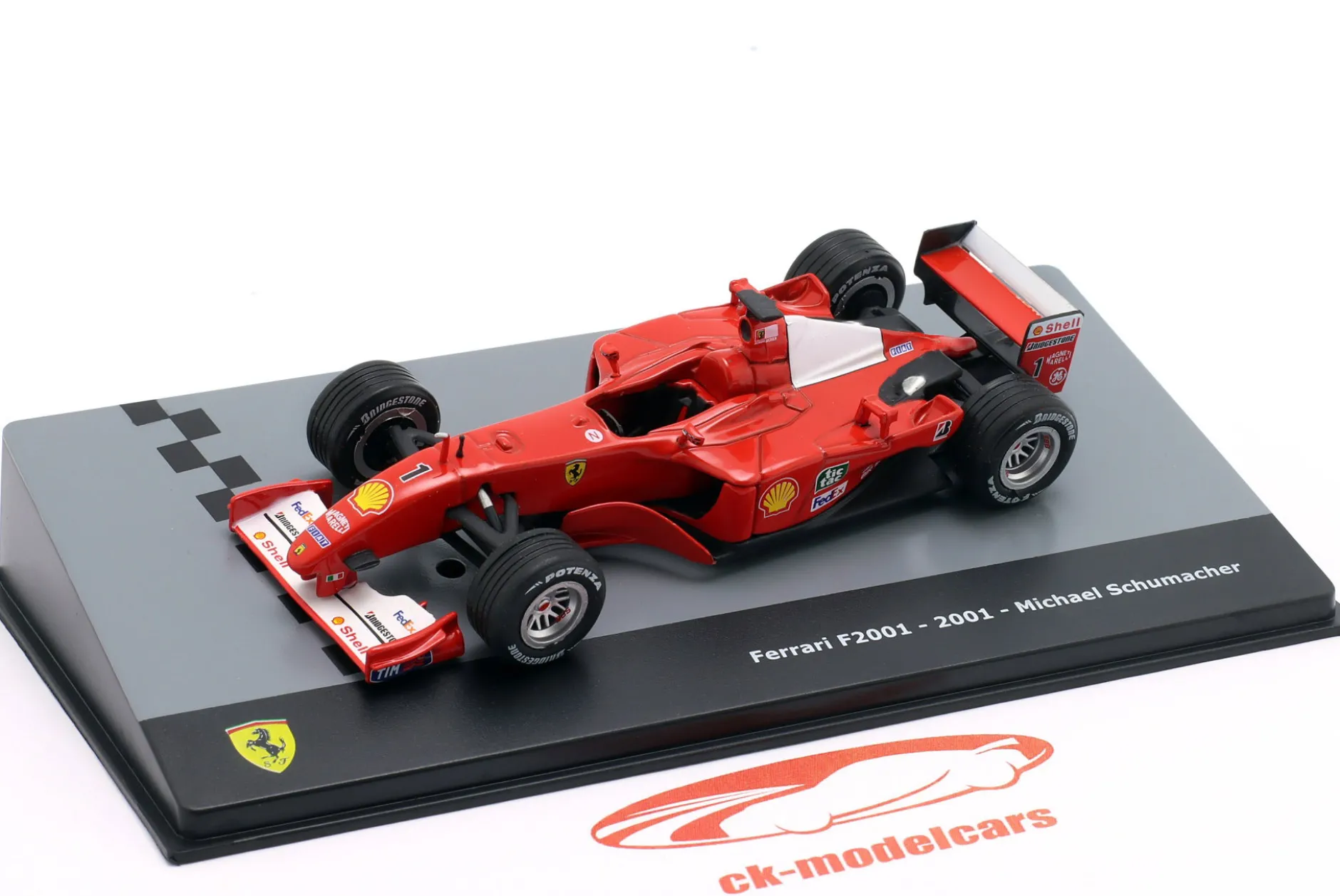 Michael Schumacher Ferrari F2001 #1 Formel 1 Weltmeister 2001 1:43 Altaya