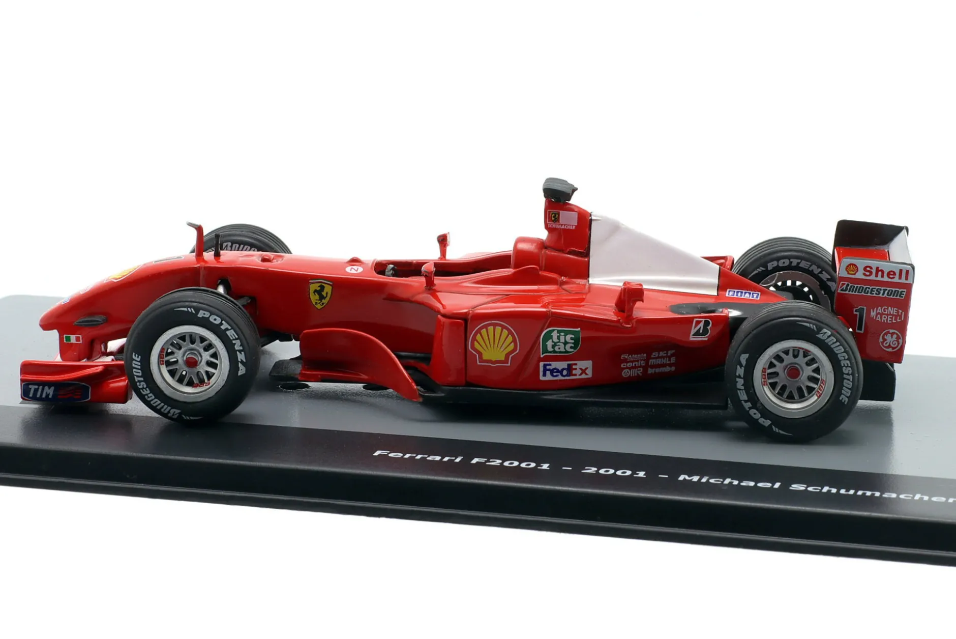 Michael Schumacher Ferrari F2001 #1 Formel 1 Weltmeister 2001 1:43 Altaya