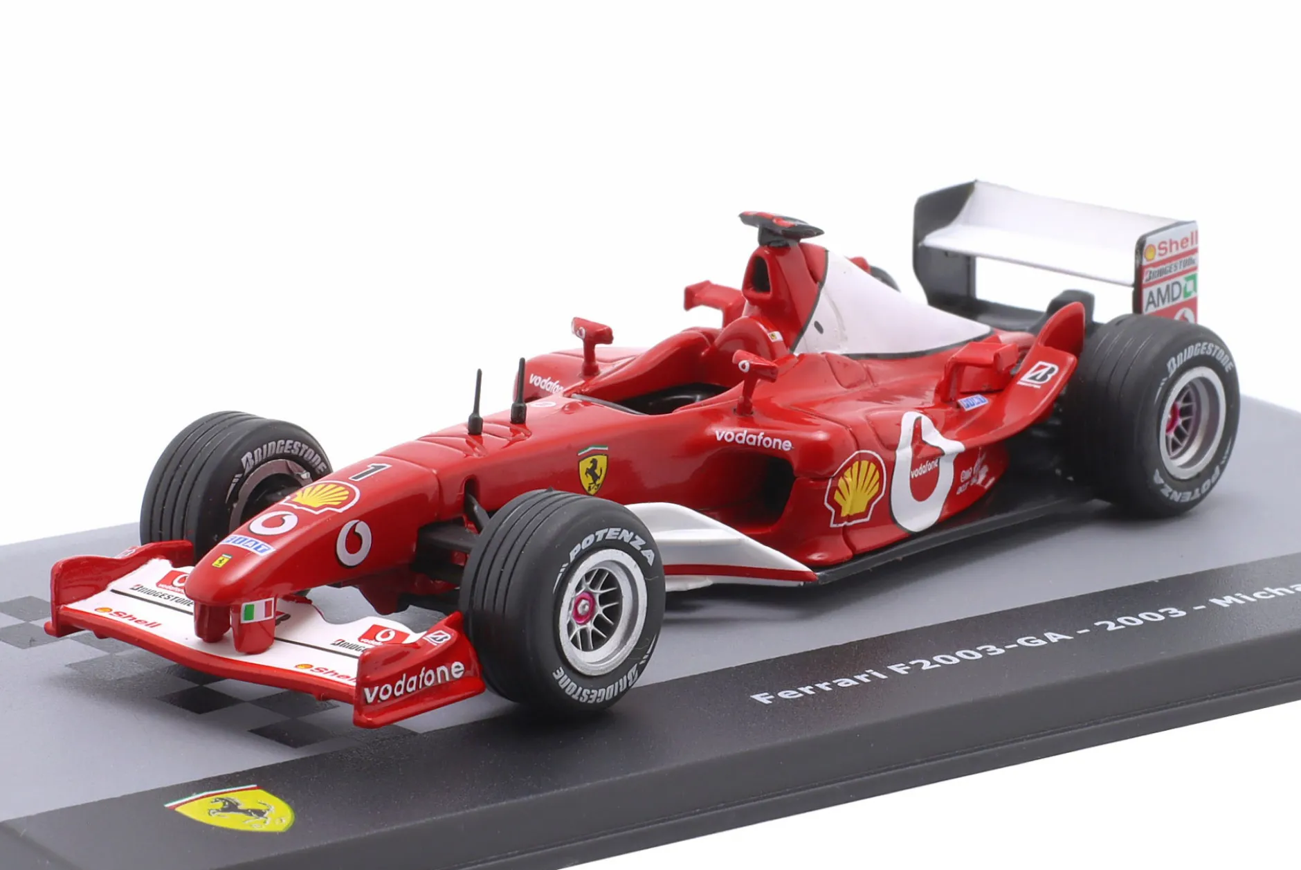 Michael Schumacher Ferrari F2003-GA #1 Formel 1 Weltmeister 2003 1:43 Altaya