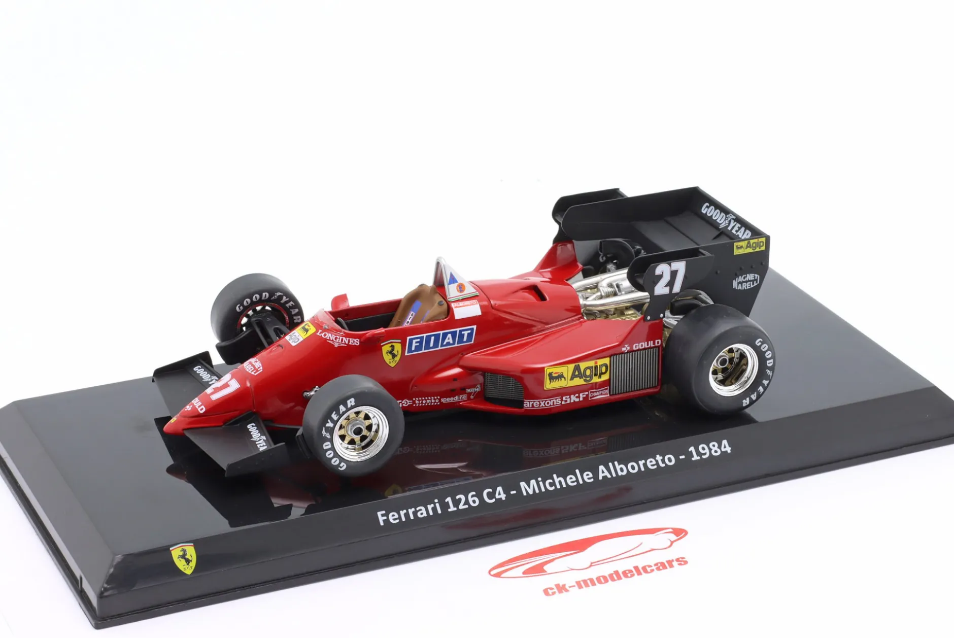 Michele Alboreto Ferrari 126C4 #27 Formel 1 1984 1:24 Premium Collectibles