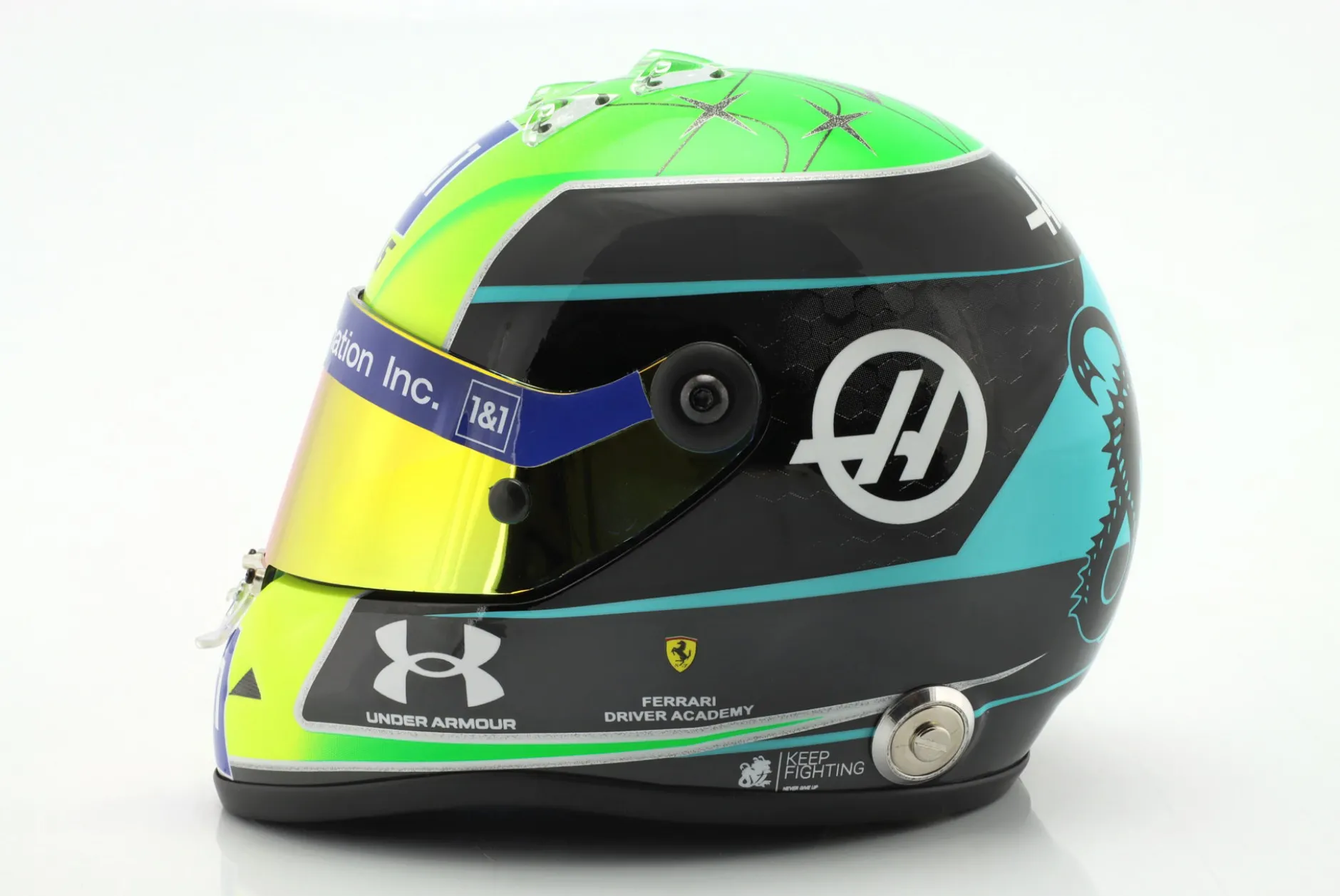 Mick Schumacher #47 Haas F1 Team Formel 1 2022 Helm 1:2 Schuberth