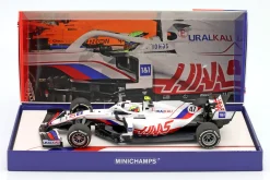Mick Schumacher Haas VF-21 #47 Bahrain GP Formel 1 2021 1:18 Minichamps