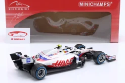 Mick Schumacher Haas VF #47 Belgien GP Formel 1 2021 1:18 Minichamps
