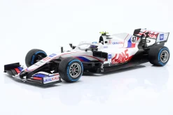 Mick Schumacher Haas VF #47 Belgien GP Formel 1 2021 1:18 Minichamps