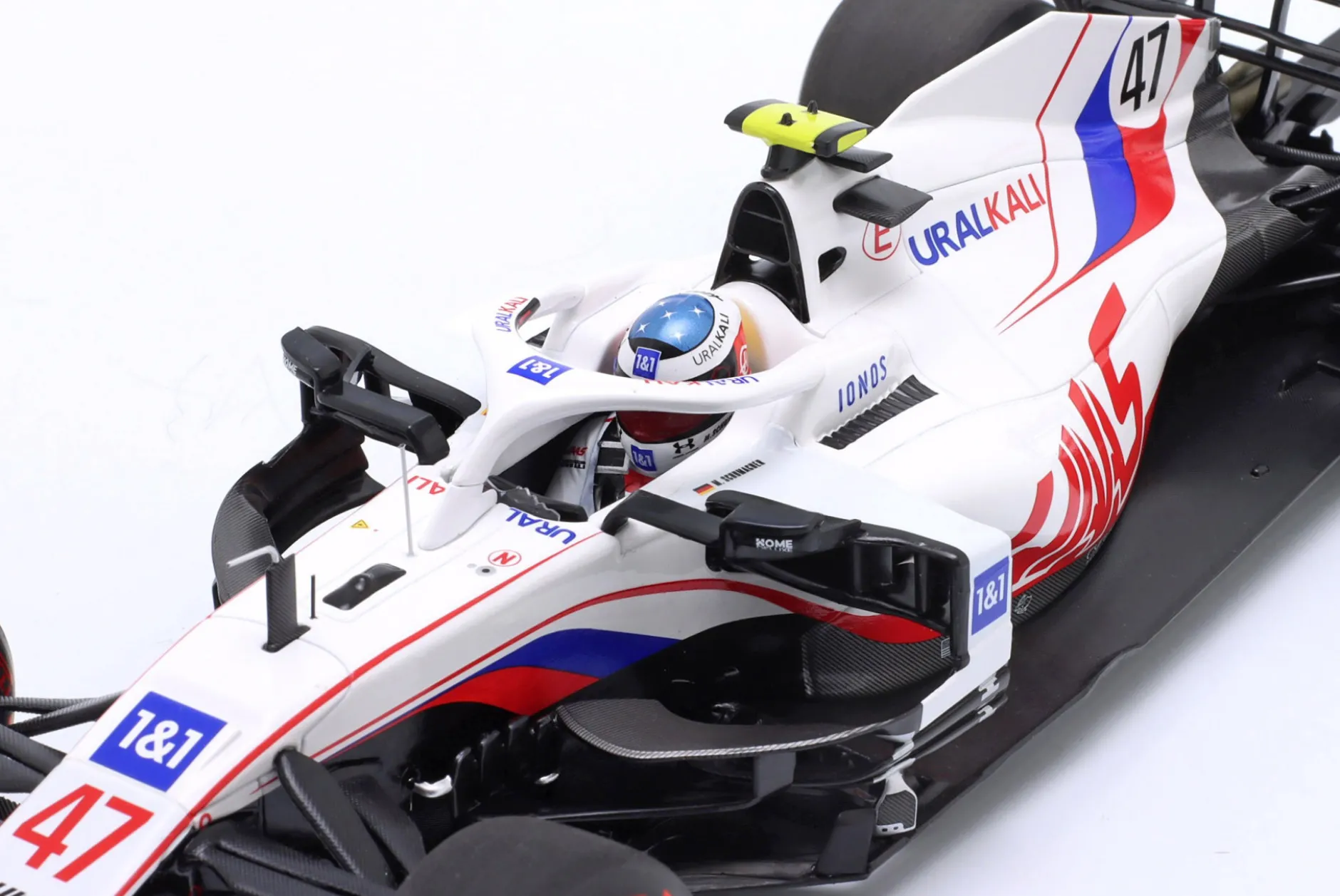 Mick Schumacher Haas VF-21 #47 Niederlande GP Formel 1 2021 1:18 Minichamps