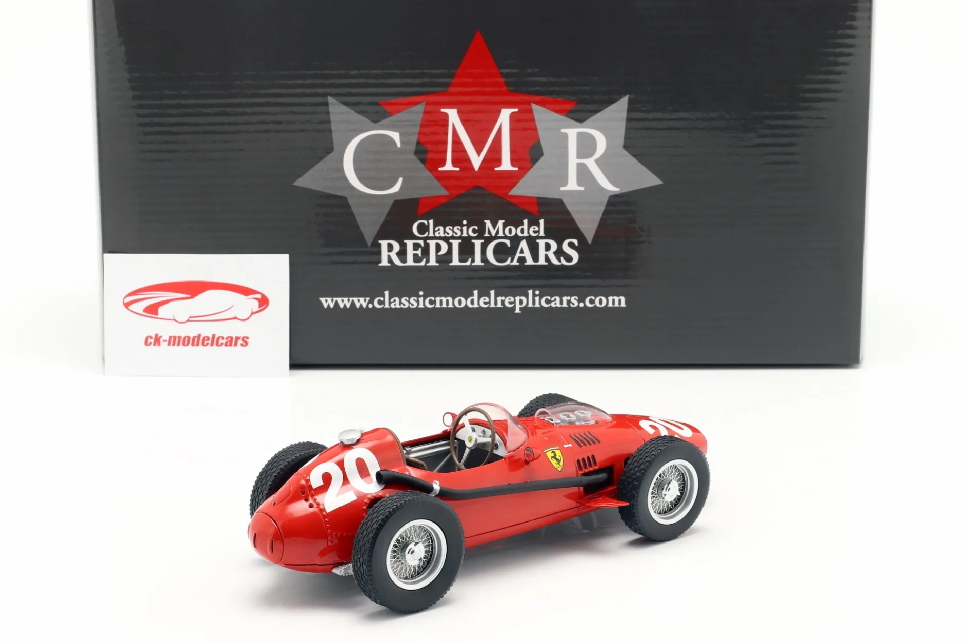 Mike Hawthorn Ferrari Dino 246 #20 Argentinien GP Weltmeister F1 1958 1:18 CMR
