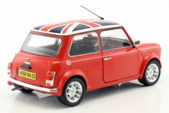 Mini Cooper 1.3i Sport Pack Baujahr 1997 rot mit Union Jack 1:18 Solido