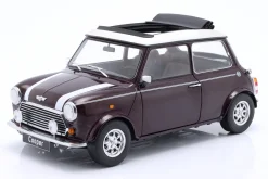 Mini Cooper LHD mit Sonnendach violett metallic / weiß 1:12 KK-Scale