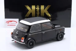Mini Cooper mit Schiebedach schwarz metallic / weiß LHD 1:12 KK-Scale