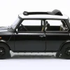 Mini Cooper mit Schiebedach schwarz metallic / weiß RHD 1:12 KK-Scale