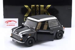 Mini Cooper mit Schiebedach schwarz metallic / weiß RHD 1:12 KK-Scale