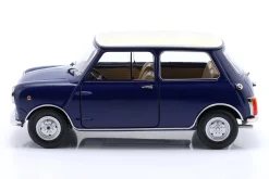 Mini Cooper MK2 Baujahr 1968 blau, beige 1:18 Mitica