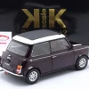 Mini Cooper RHD mit Sonnendach violett metallic / weiß 1:12 KK-Scale
