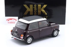 Mini Cooper RHD mit Sonnendach violett metallic / weiß 1:12 KK-Scale