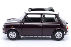 Mini Cooper RHD mit Sonnendach violett metallic / weiß 1:12 KK-Scale