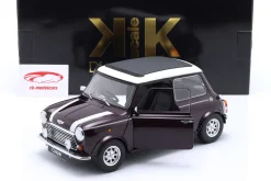 Mini Cooper RHD mit Sonnendach violett metallic / weiß 1:12 KK-Scale