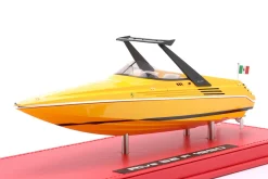Motorboot Riva 32 Ferrari Baujahr 1990 gelb 1:43 KESS