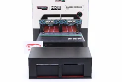 Motorsport Pit Garage HKS schwarz / grün / lila 1:64 Tarmac Works
