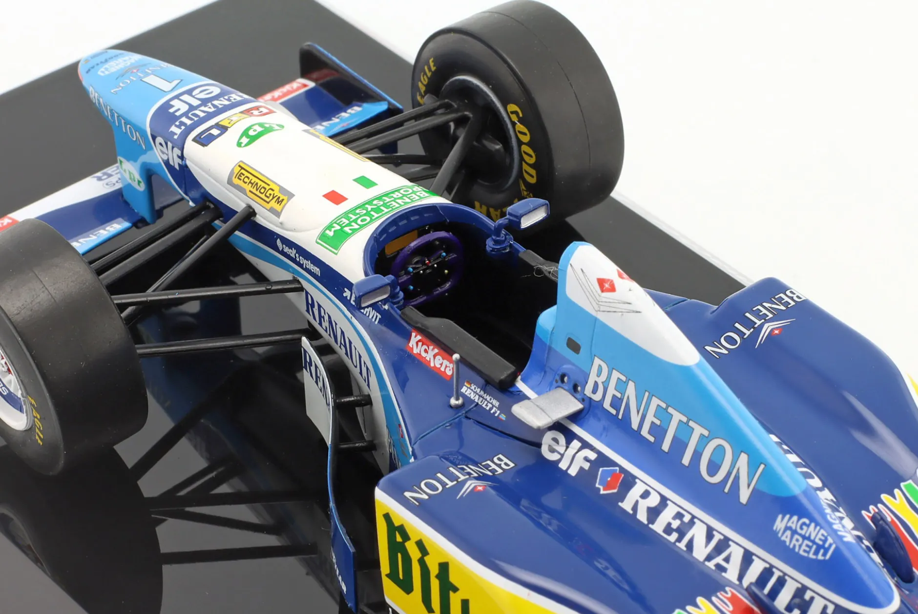 M. Schumacher Benetton B195 #1 Formel 1 Weltmeister 1995 1:24 Premium Collectibles