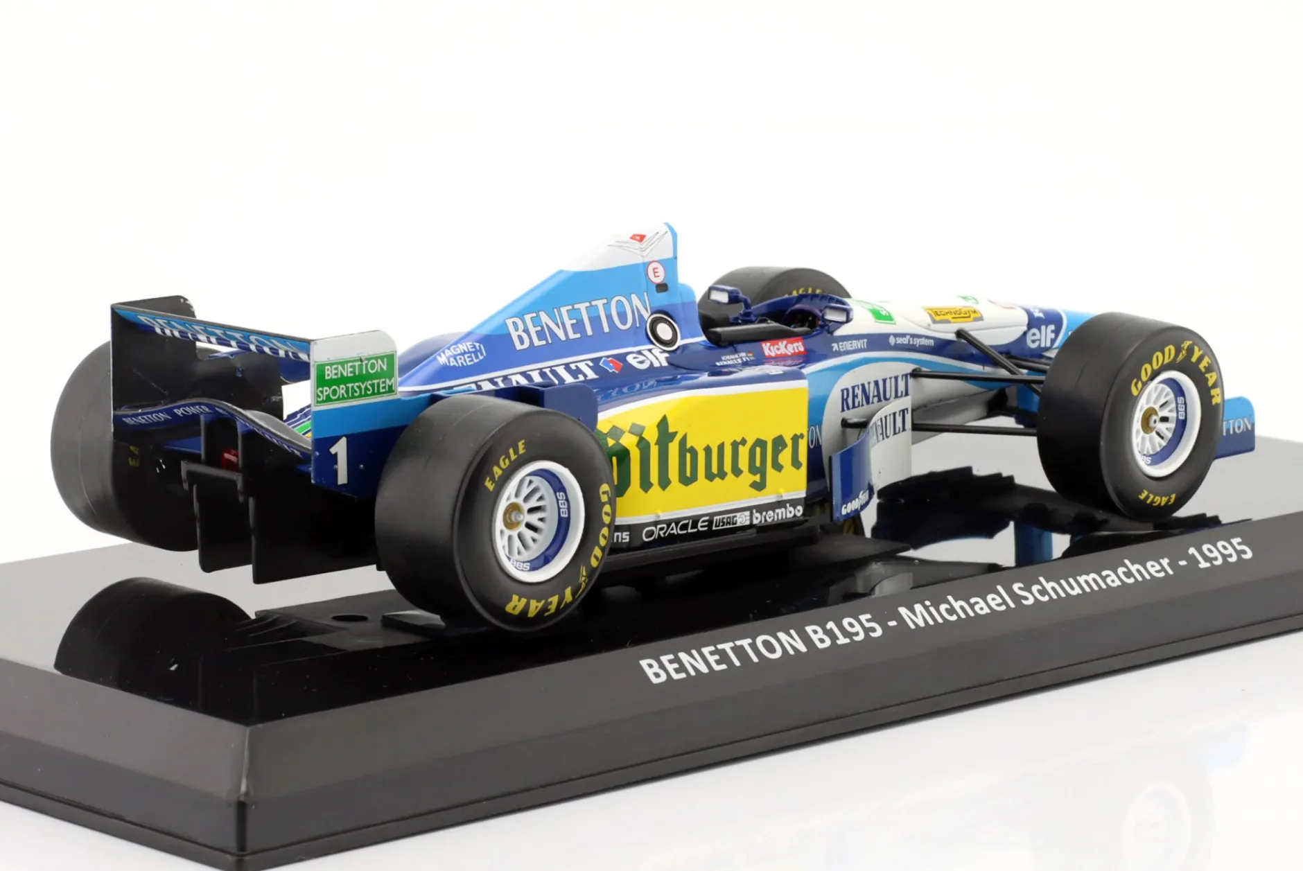 M. Schumacher Benetton B195 #1 Formel 1 Weltmeister 1995 1:24 Premium Collectibles