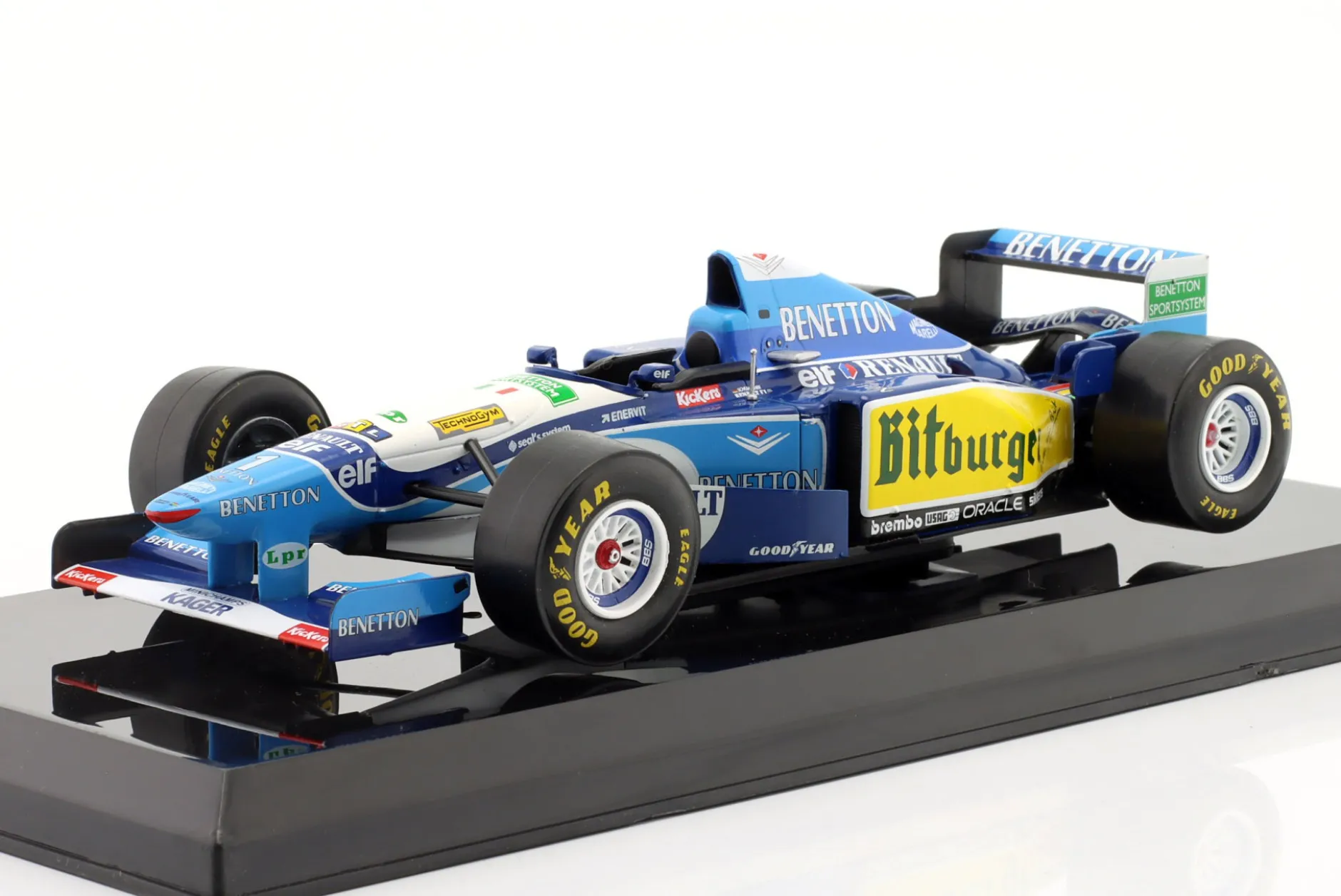 M. Schumacher Benetton B195 #1 Formel 1 Weltmeister 1995 1:24 Premium Collectibles