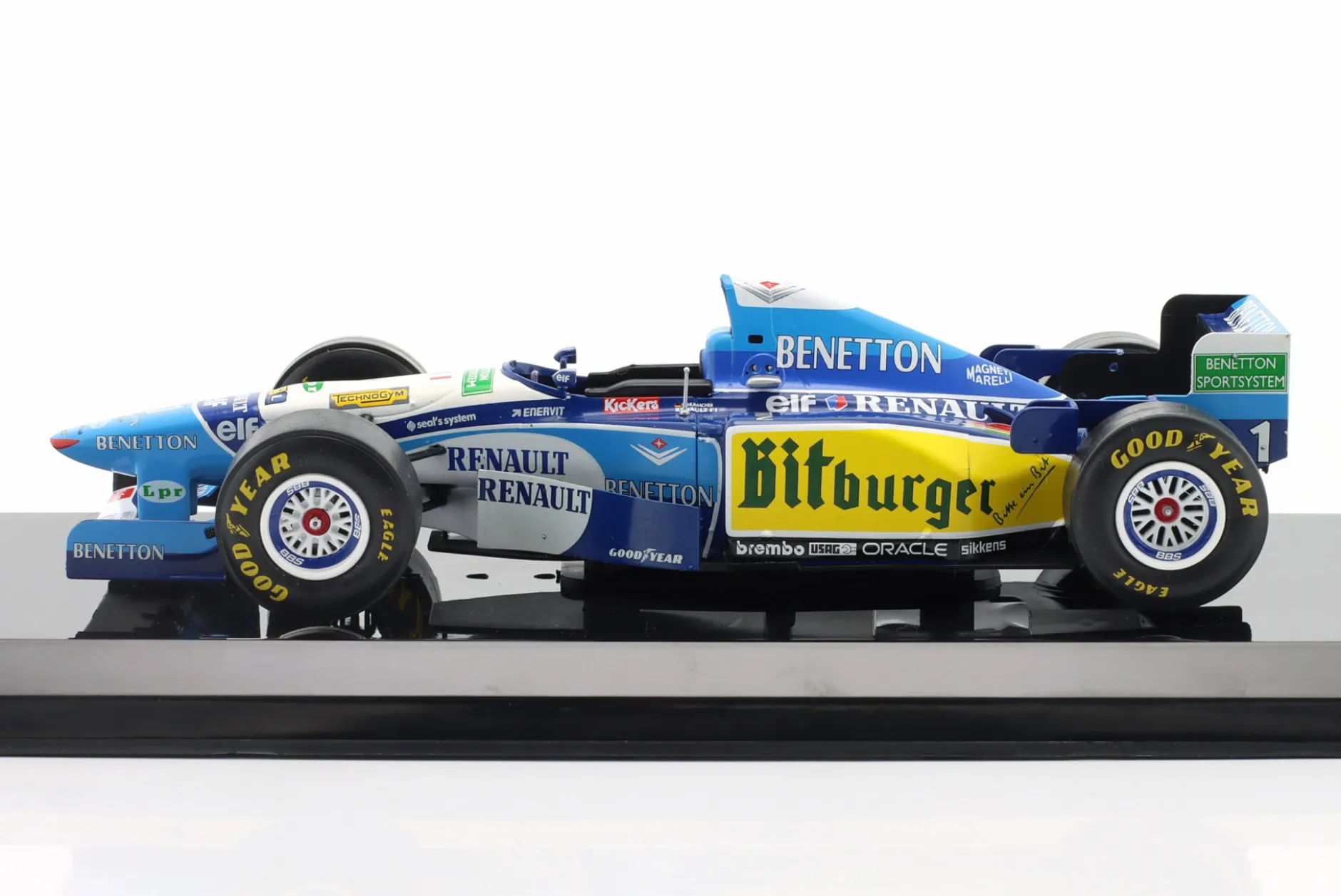 M. Schumacher Benetton B195 #1 Formel 1 Weltmeister 1995 1:24 Premium Collectibles