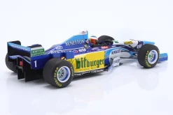 M. Schumacher Benetton B195 #1 Sieger Europa GP Formel 1 Weltmeister 1995 1:18 Minichamps
