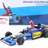 M. Schumacher Benetton B195 #1 5th Kanada GP Alesi Taxi Formel 1 1995 1:18 Minichamps