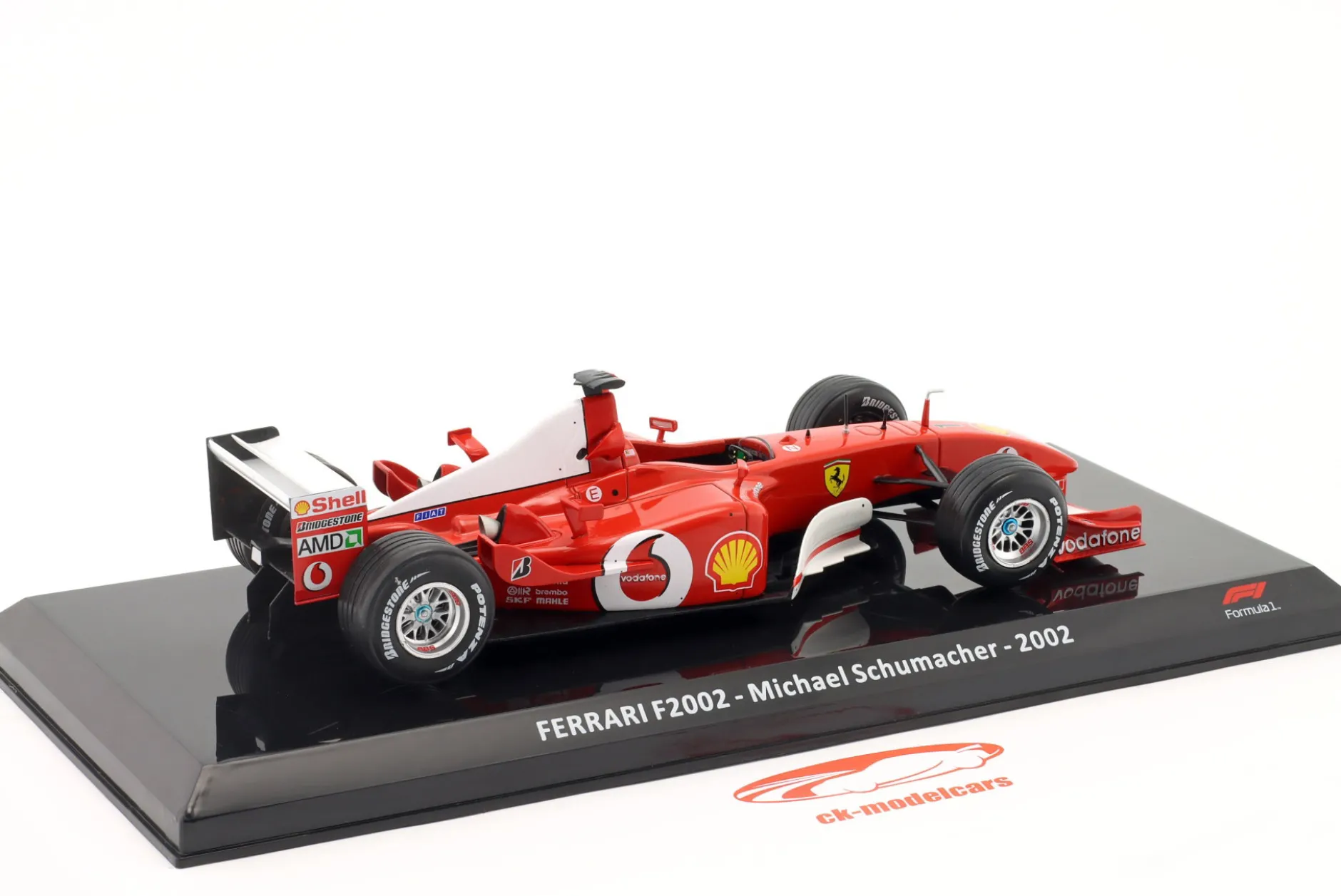 M. Schumacher Ferrari F2002 #1 Formel 1 Weltmeister 2002 1:24 Premium Collectibles