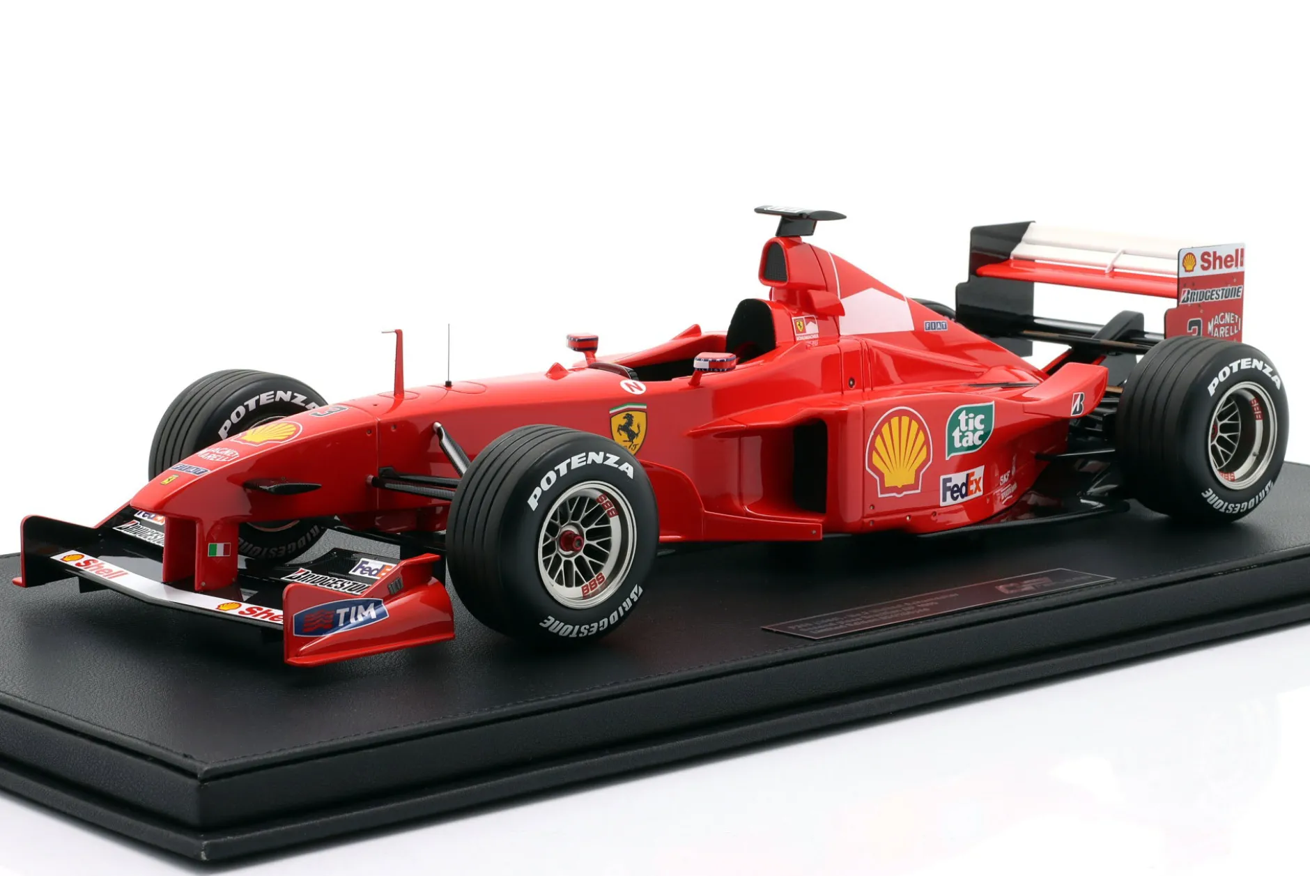 M. Schumacher Ferrari F399 #3 2nd Brasilien GP Formel 1 1999 1:12 GP Replicas