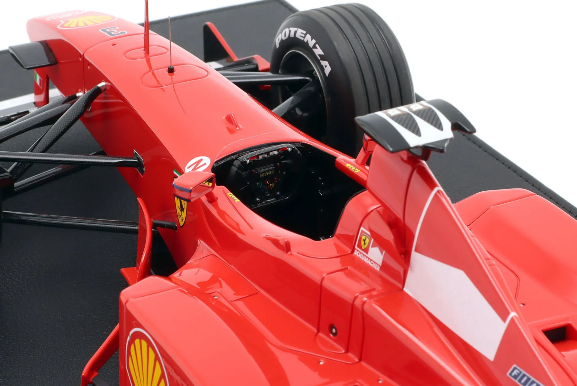 M. Schumacher Ferrari F399 #3 2nd Brasilien GP Formel 1 1999 1:12 GP Replicas