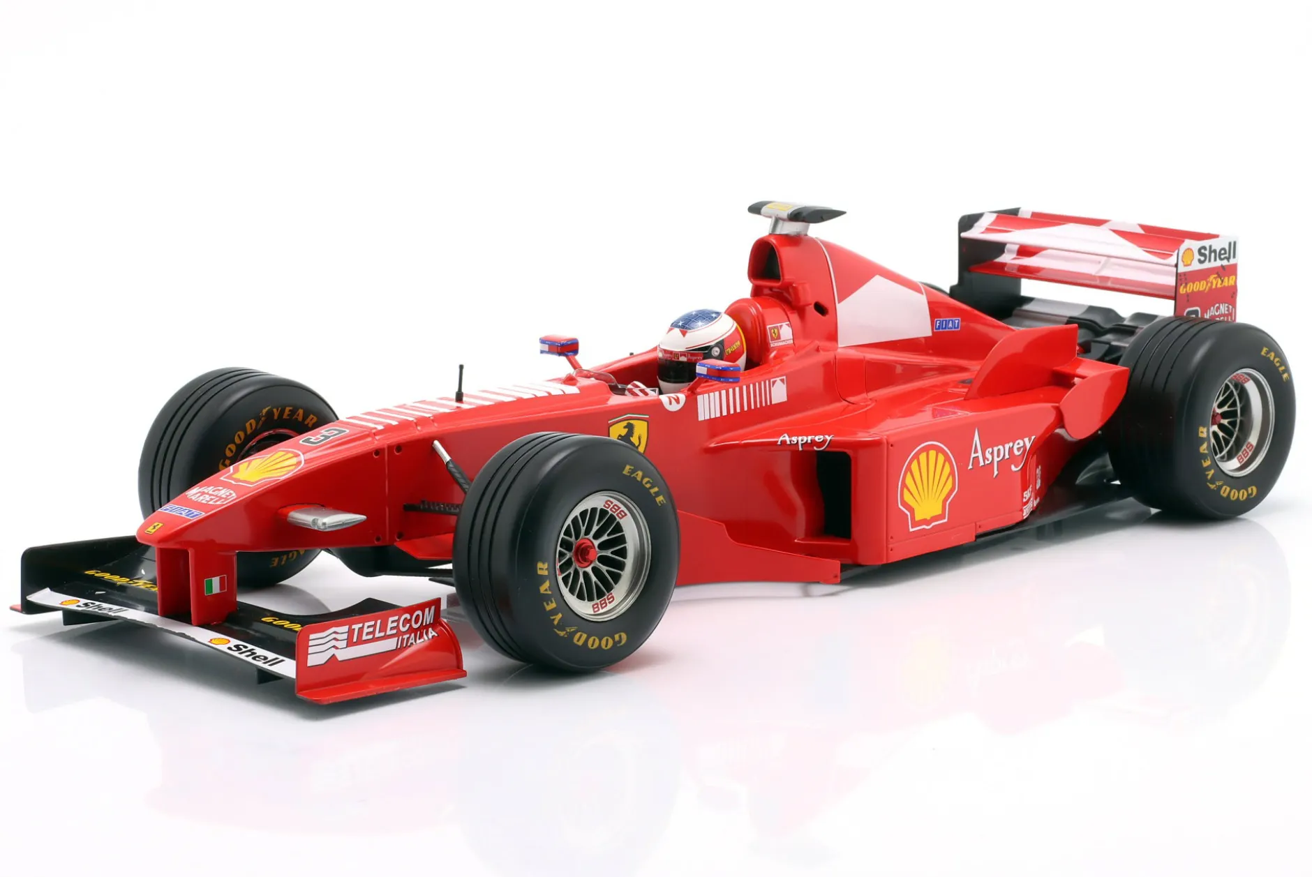 M. Schumacher Ferrari F300 #3 Sieger Frankreich GP Formel 1 1998 1:12 WERK83