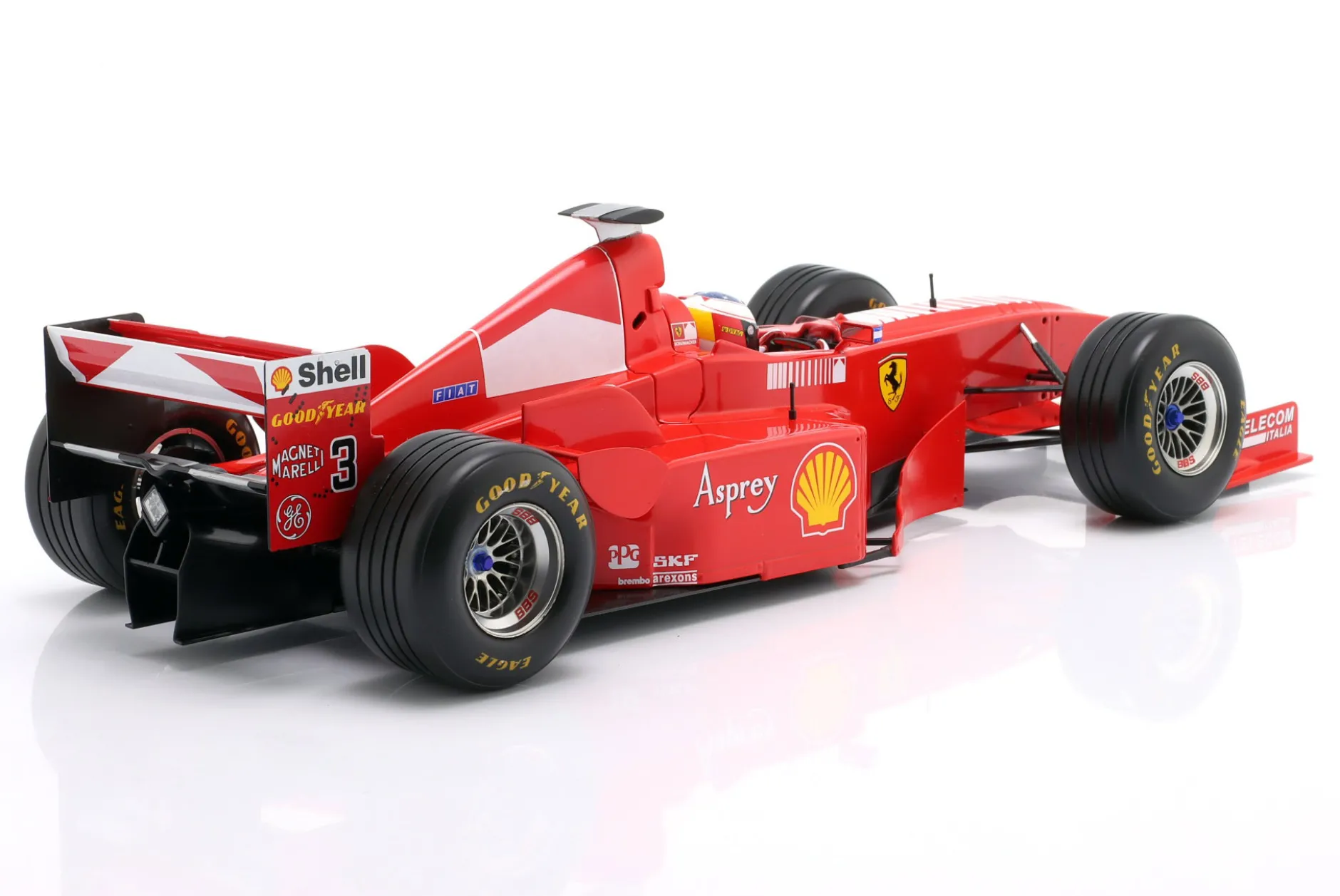 M. Schumacher Ferrari F300 #3 Sieger Frankreich GP Formel 1 1998 1:12 WERK83