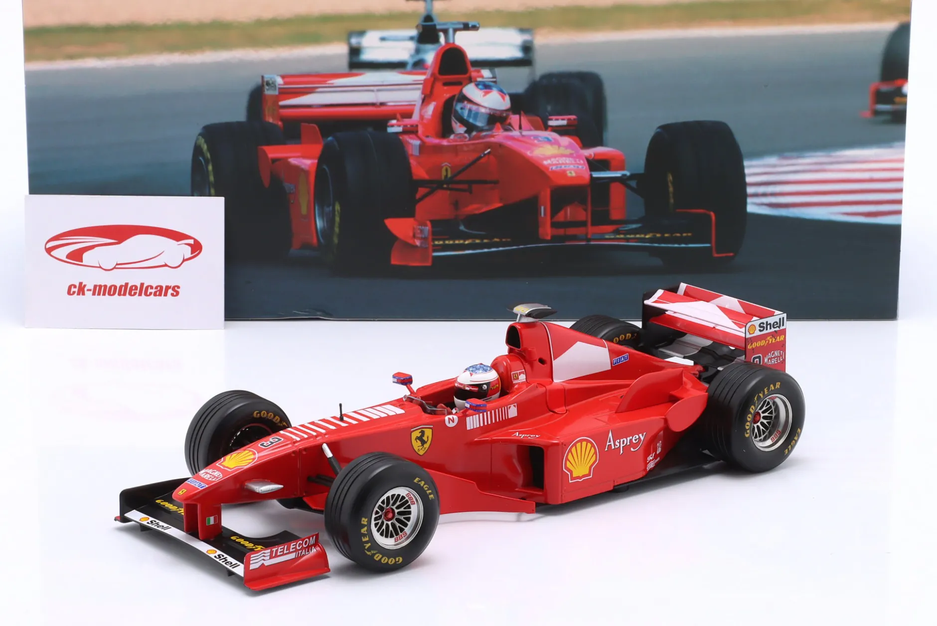 M. Schumacher Ferrari F300 #3 Sieger Frankreich GP Formel 1 1998 1:18 WERK83