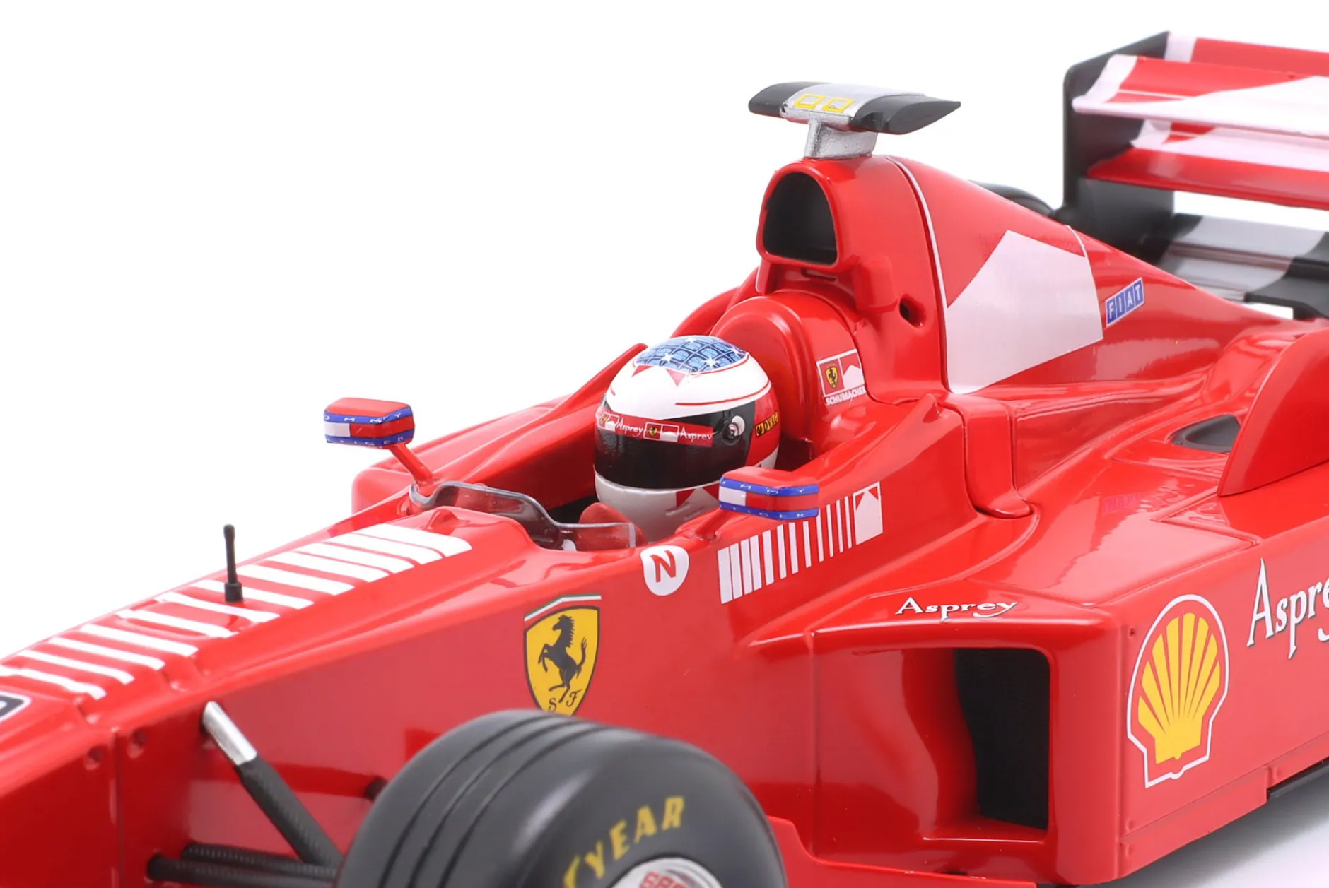 M. Schumacher Ferrari F300 #3 Sieger Frankreich GP Formel 1 1998 1:18 WERK83