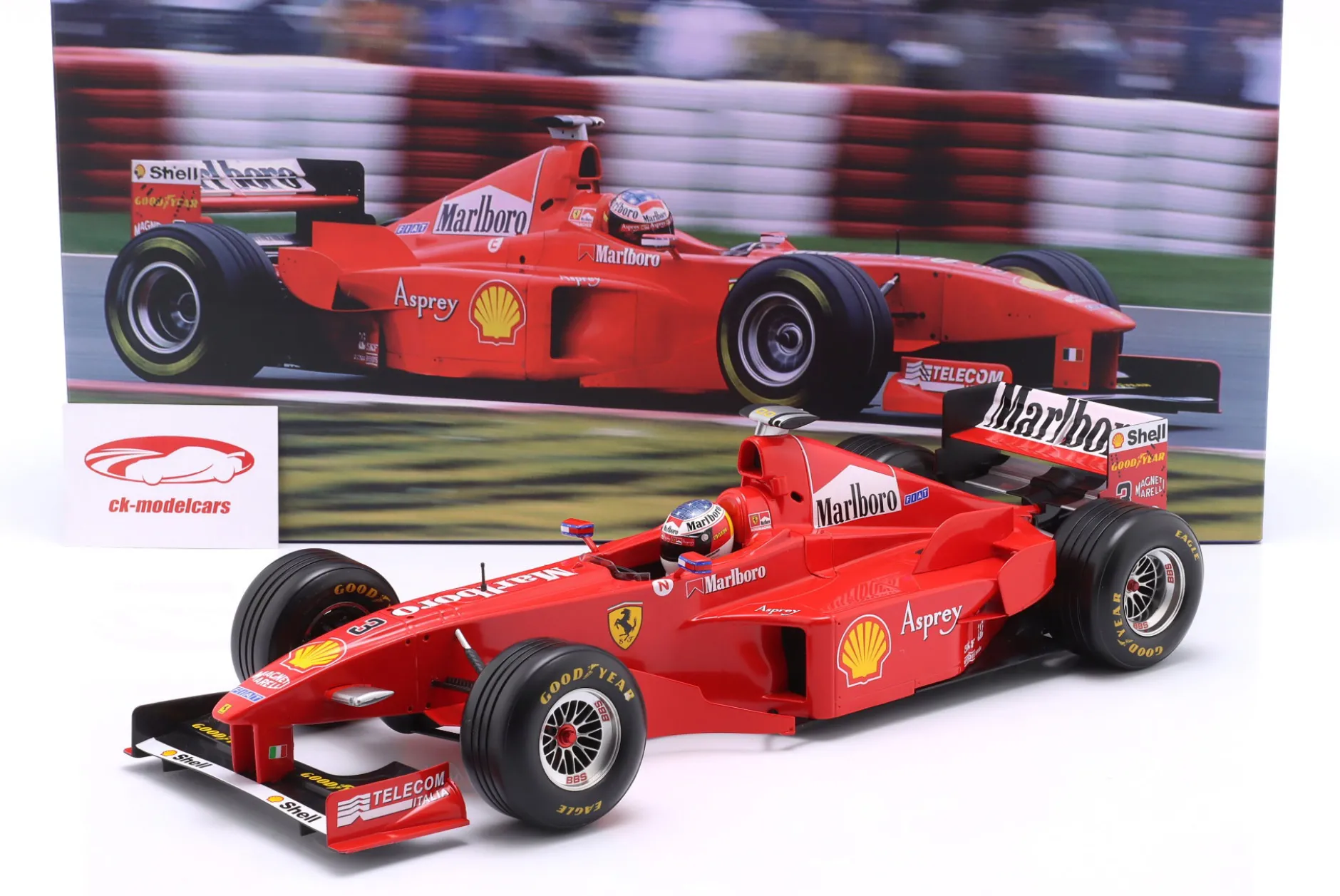 M. Schumacher Ferrari F300 #3 Sieger Kanada GP Formel 1 1998 1:12 WERK83