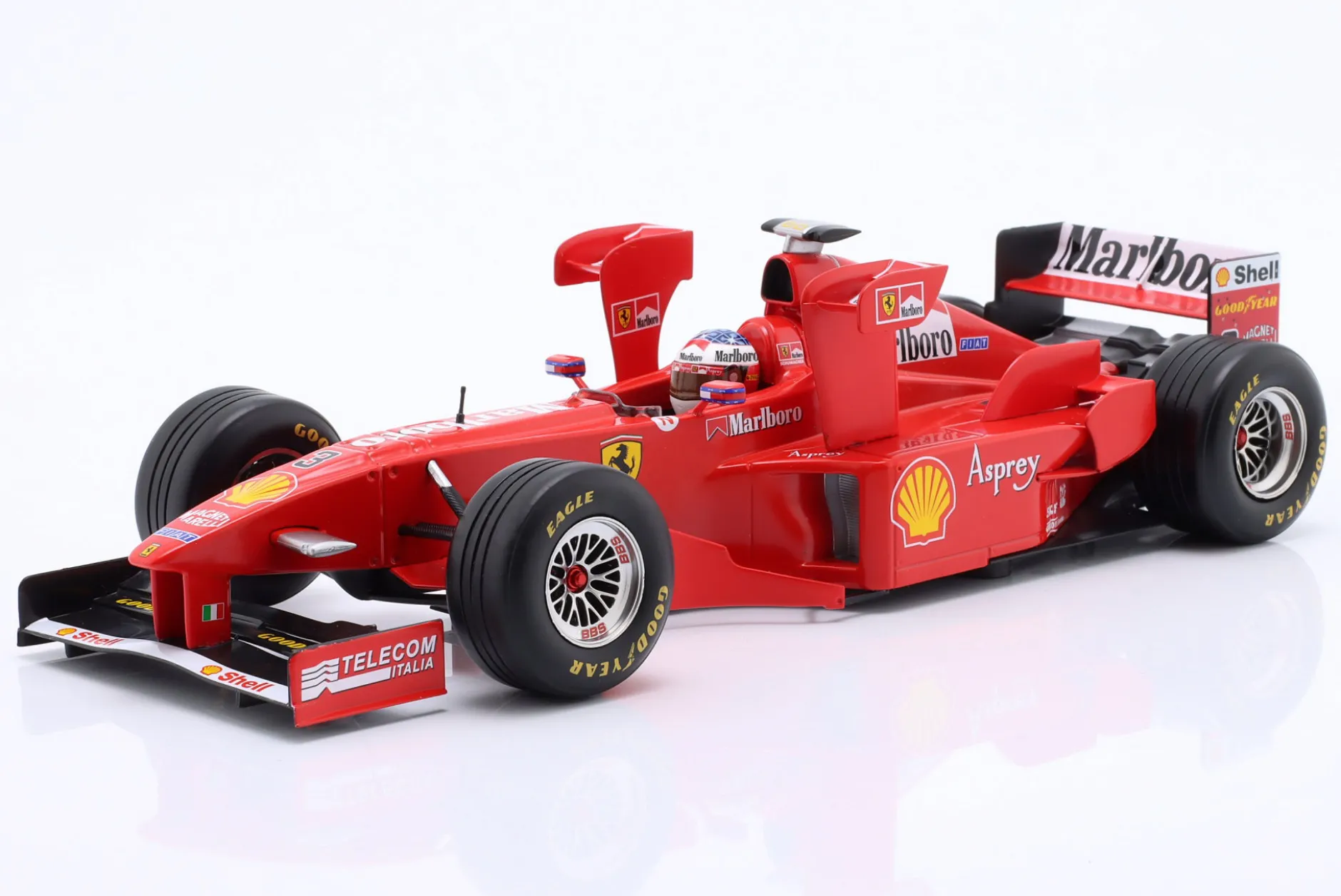 M. Schumacher Ferrari F300 Tower Wings Formel 1 1998 Imola GP 1:18 WERK83