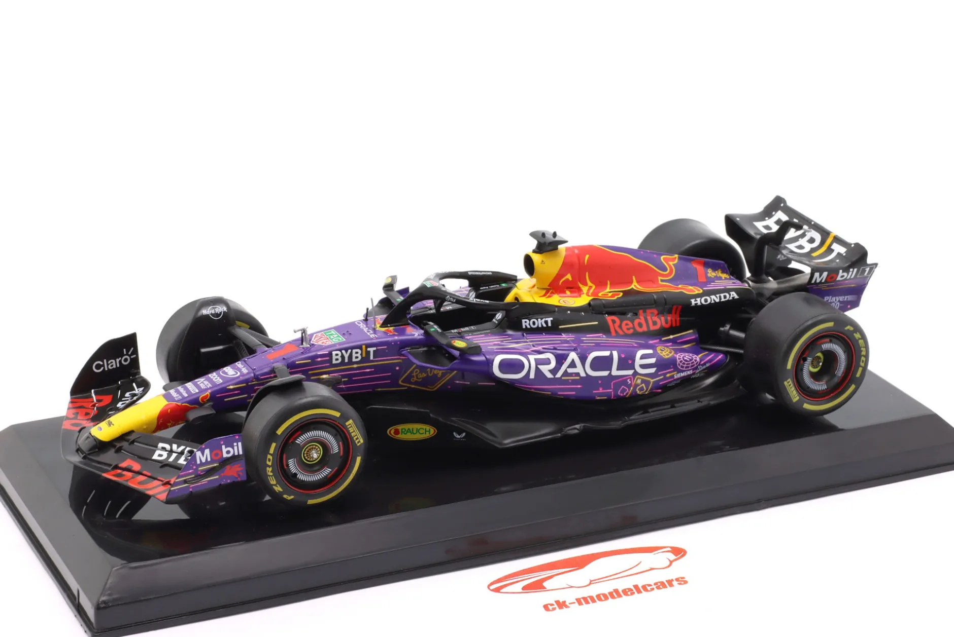M. Verstappen RB19 #1 Sieger Las Vegas GP Formel 1 Weltmeister 2023 1:24 Premium Collectibles