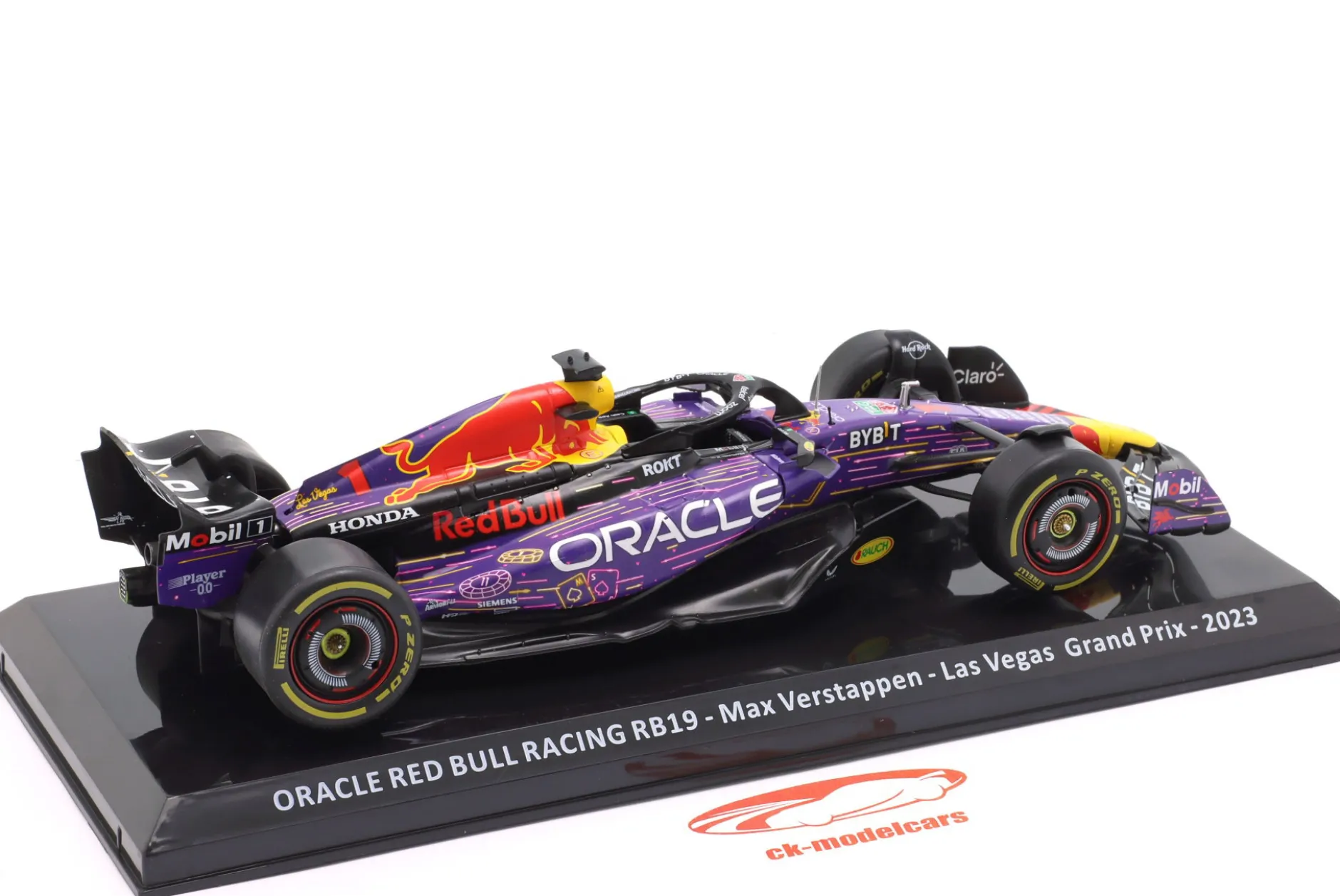 M. Verstappen RB19 #1 Sieger Las Vegas GP Formel 1 Weltmeister 2023 1:24 Premium Collectibles