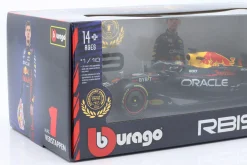 M. Verstappen Red Bull Racing RB19 #1 Sieger Abu Dhabi Formel 1 Weltmeister 2023 1:18 Bburago