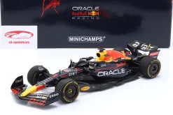 M. Verstappen Red Bull Racing RB18 #1 Sieger Frankreich GP Formel 1 Weltmeister 2022 1:18 Minichamps