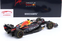 M. Verstappen Red Bull Racing RB18 #1 Sieger Frankreich GP Formel 1 Weltmeister 2022 1:18 Minichamps