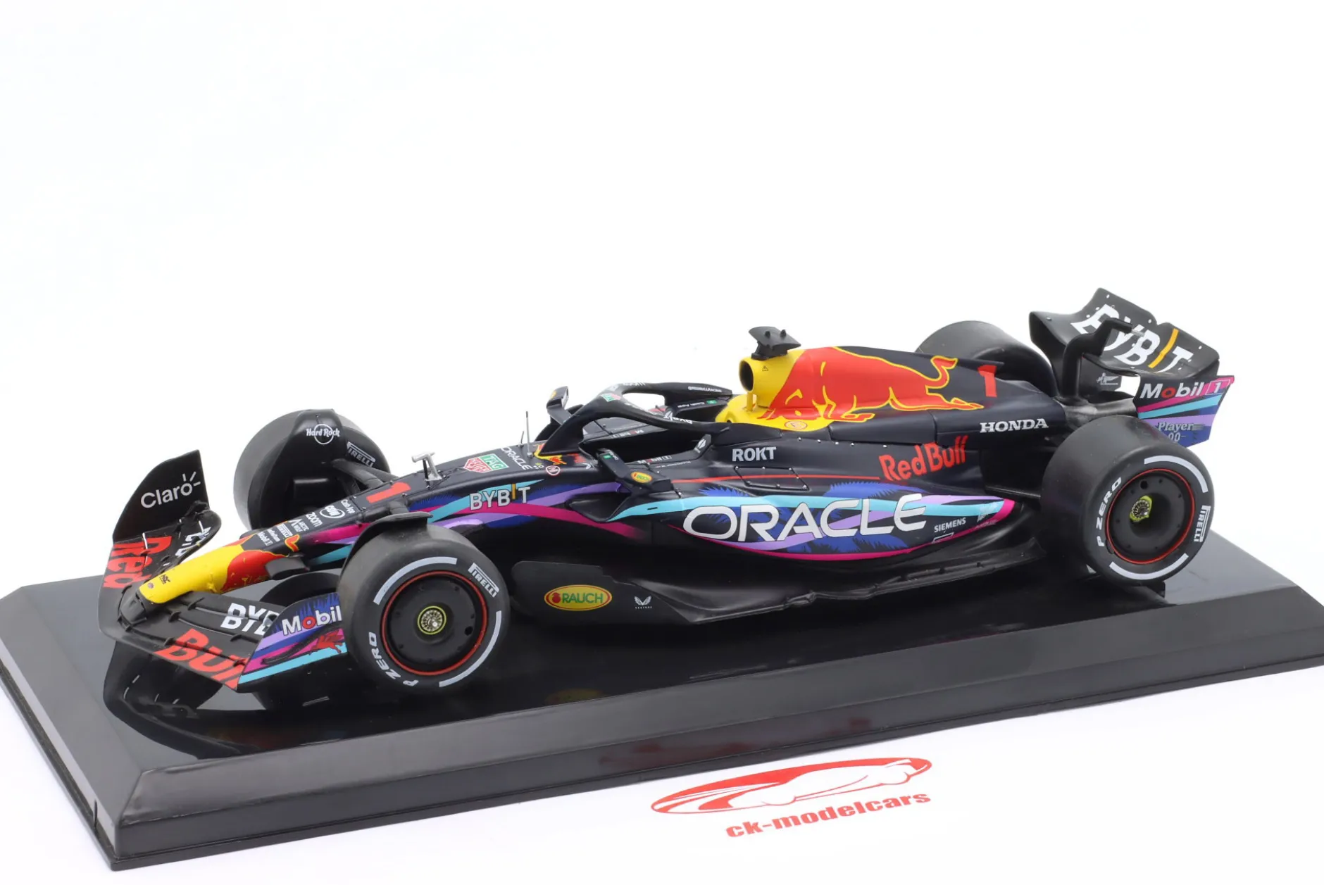 M. Verstappen Red Bull RB19 #1 Miami GP Formel 1 Weltmeister 2023 1:24 Premium Collectibles