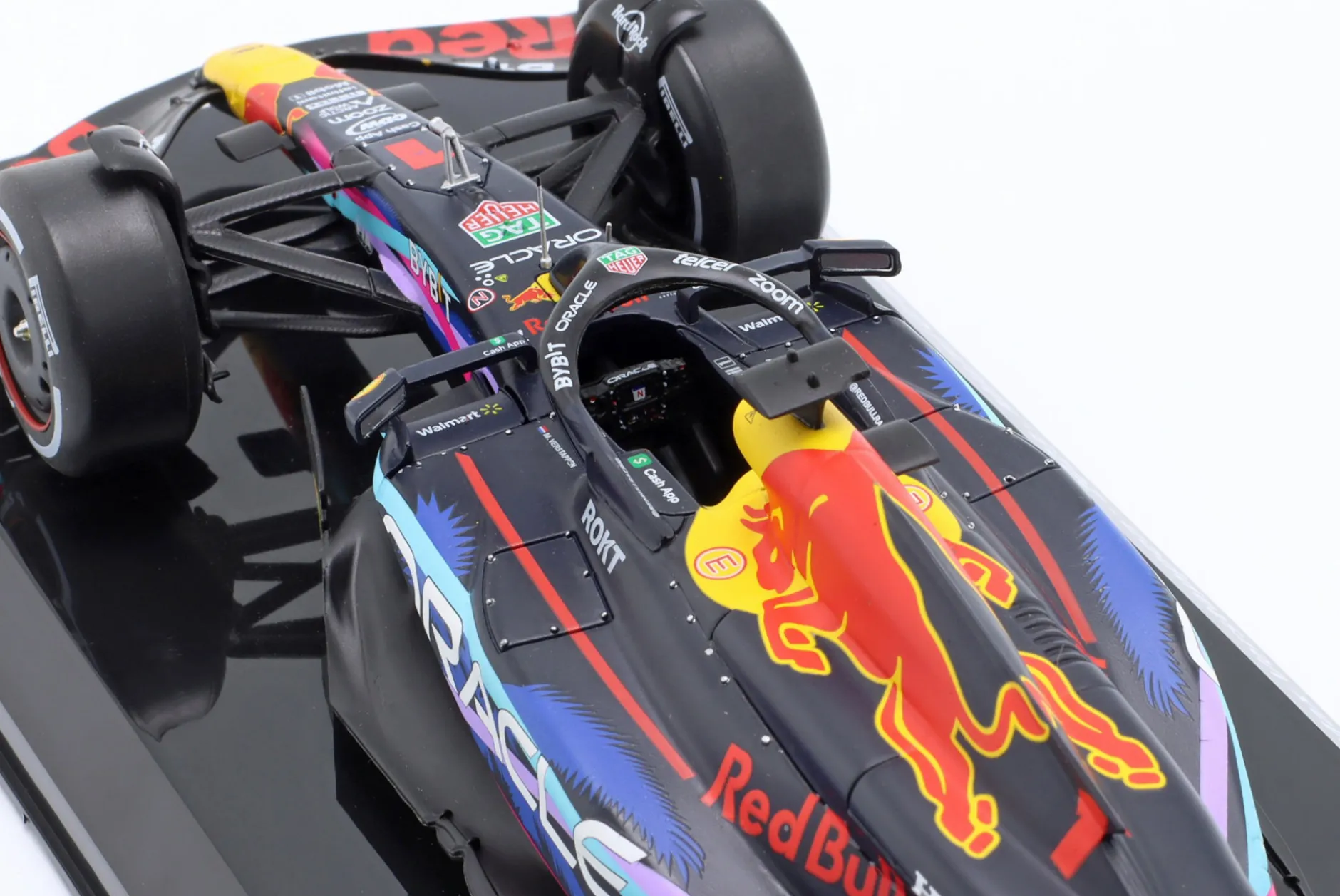 M. Verstappen Red Bull RB19 #1 Miami GP Formel 1 Weltmeister 2023 1:24 Premium Collectibles