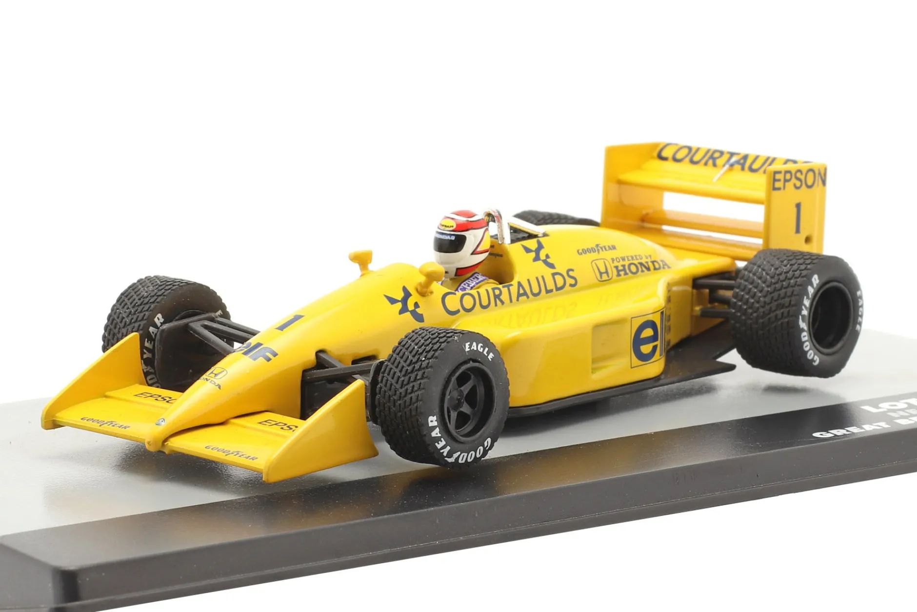 Nelson Piquet Lotus 100T #1 Großbritannien GP Formel 1 1988 1:43 Altaya