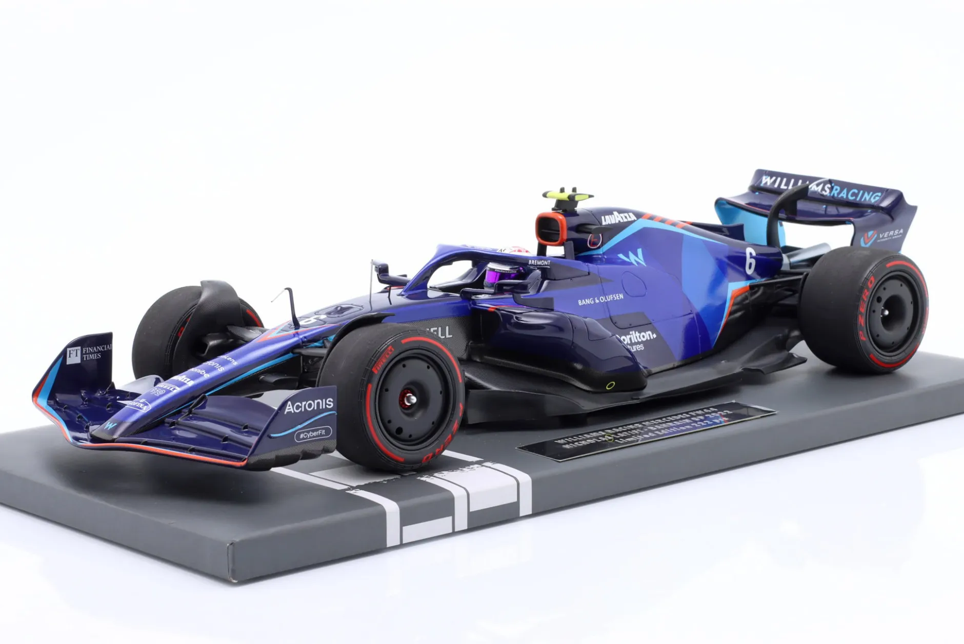 Nicholas Latifi Williams FW44 #6 Bahrain GP Formel 1 2022 1:18 Minichamps