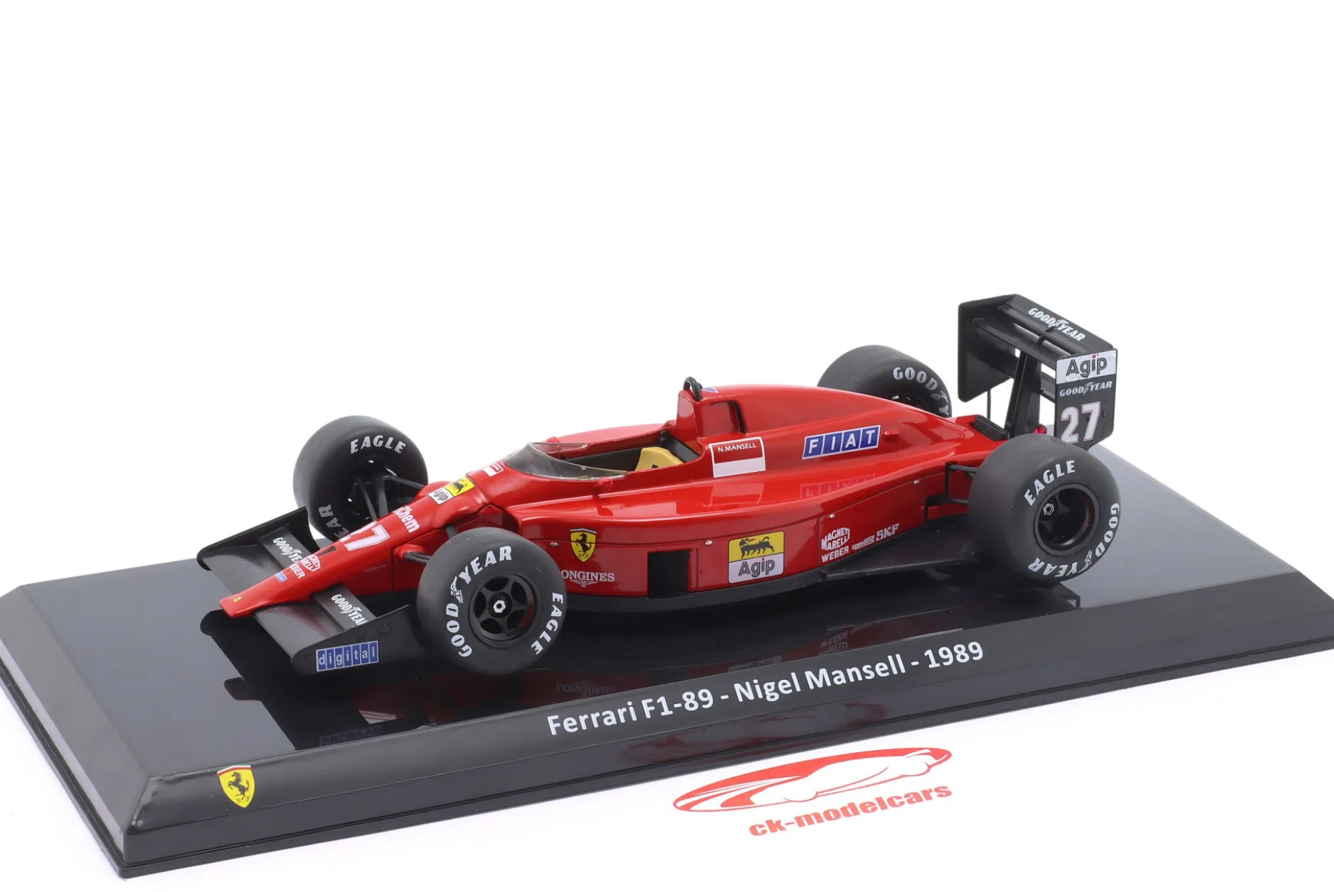 Nigel Mansell Ferrari F1-89 #27 Formel 1 1989 1:24 Premium Collectibles